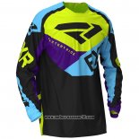 2020 Motocross Ciclismo Maglie FXR Manica Lunga Nero