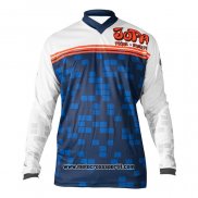 2020 Motocross Ciclismo Maglie Jopa Manica Lunga Blu