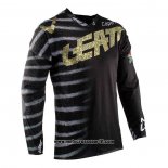 2020 Motocross Ciclismo Maglie Leatt Manica Lunga Nero