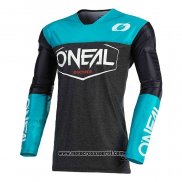 2020 Motocross Ciclismo Maglie Oneal Manica Lunga Blu