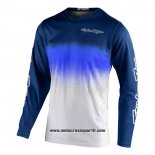 2020 Motocross Ciclismo Maglie TLD Manica Lunga Blu