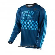 2020 Motocross Ciclismo Maglie TLD Manica Lunga Blu