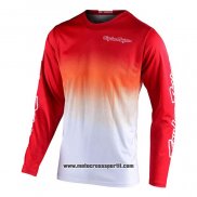 2020 Motocross Ciclismo Maglie TLD Manica Lunga Rosso