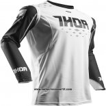 2020 Motocross Ciclismo Maglie Thor Manica Lunga Bianco