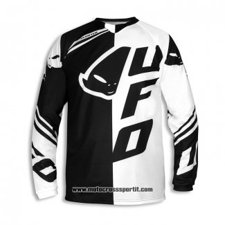 2020 Motocross Ciclismo Maglie UFO Manica Lunga Nero