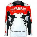 2020 Motocross Ciclismo Maglie YAMAHA Manica Lunga Rosso Bianco