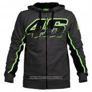 2020 Motocross Ciclismo Maglione VR 46 Manica Lunga Grigio