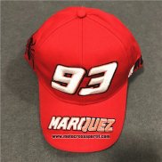 2020 Moto GP Ciclismo No.93 Cappello Rosso Bianco