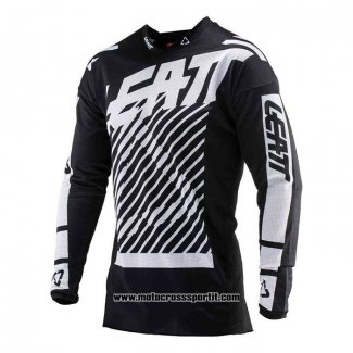 2020 Motocross Ciclismo Maglie Leatt Manica Lunga Nero