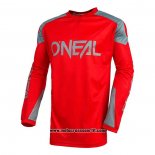 2020 Motocross Ciclismo Maglie Oneal Manica Lunga Rosso