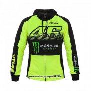 2020 Motocross Ciclismo Maglione Monster Manica Lunga Nero Chiaro Verde