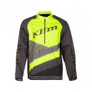 2021 Klim Motocross Ciclismo Maglie Manica Lunga Giallo Nero