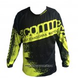 2020 Motocross Ciclismo Maglie Commencal Manica Lunga Giallo