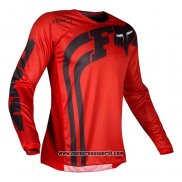 2020 Motocross Ciclismo Maglie FOX Manica Lunga Rosso