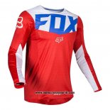 2020 Motocross Ciclismo Maglie FOX Manica Lunga Rosso