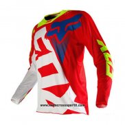 2020 Motocross Ciclismo Maglie FOX Manica Lunga Rosso