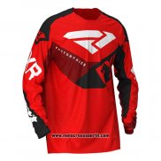 2020 Motocross Ciclismo Maglie FXR Manica Lunga Rosso