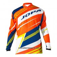 2020 Motocross Ciclismo Maglie Jopa Manica Lunga Arancione