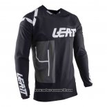 2020 Motocross Ciclismo Maglie Leatt Manica Lunga Nero