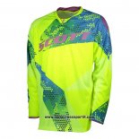 2020 Motocross Ciclismo Maglie Scott Manica Lunga Giallo