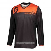 2020 Motocross Ciclismo Maglie Scott Manica Lunga Nero