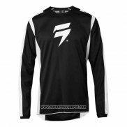 2020 Motocross Ciclismo Maglie Shift Manica Lunga Nero