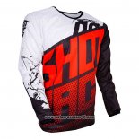 2020 Motocross Ciclismo Maglie Shot Manica Lunga Arancione