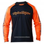 2020 Motocross Ciclismo Maglie TLD Manica Lunga Arancione