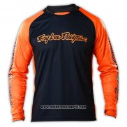 2020 Motocross Ciclismo Maglie TLD Manica Lunga Arancione