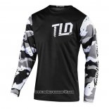 2020 Motocross Ciclismo Maglie TLD Manica Lunga Nero