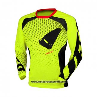 2020 Motocross Ciclismo Maglie UFO Manica Lunga Giallo