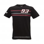 2020 Motocross Ciclismo Maglietta No.93 Manica Corta Nero