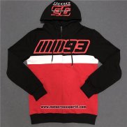 2020 Motocross Ciclismo Maglione No.93 Manica Lunga Nero Rosso