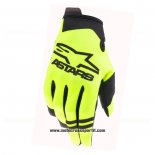 2021 Motocross Ciclismo Alpinestars Guanti Dita Lunghe Giallo