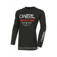 2021 Oneal Motocross Ciclismo Maglie Manica Lunga Nero