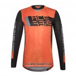 2020 Motocross Ciclismo Maglie Acerbis Manica Lunga Arancione Nero