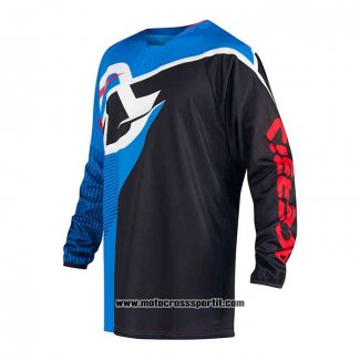 2020 Motocross Ciclismo Maglie Acerbis Manica Lunga Blu