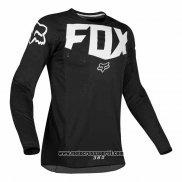 2020 Motocross Ciclismo Maglie FOX Manica Lunga Nero