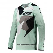 2020 Motocross Ciclismo Maglie Leatt Manica Lunga Chiaro Verde