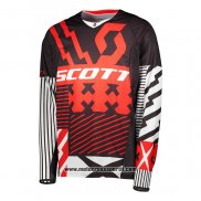 2020 Motocross Ciclismo Maglie Scott Manica Lunga Rosso