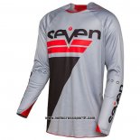 2020 Motocross Ciclismo Maglie Seven Manica Lunga Grigio