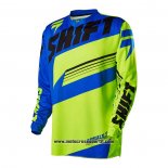 2020 Motocross Ciclismo Maglie Shift Manica Lunga Giallo