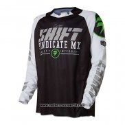 2020 Motocross Ciclismo Maglie Shift Manica Lunga Nero