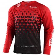 2020 Motocross Ciclismo Maglie TLD Manica Lunga Rosso