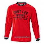 2020 Motocross Ciclismo Maglie TLD Manica Lunga Rosso