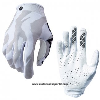 2020 Motocross Ciclismo Seven Guanti Dita Lunghe Bianco