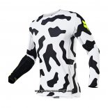 2021 FOX Motocross Ciclismo Maglie Manica Lunga Nero Bianco