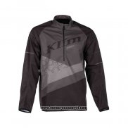 2021 Klim Motocross Ciclismo Maglie Manica Lunga Grigio Nero