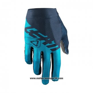 2021 Leatt Motocross Ciclismo Guanti Dita Lunghe Blu