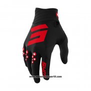 2021 Shot Motocross Ciclismo Guanti Dita Lunghe Rosso